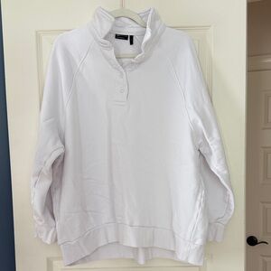 ASOS Design heavy weight collared sweatshirt